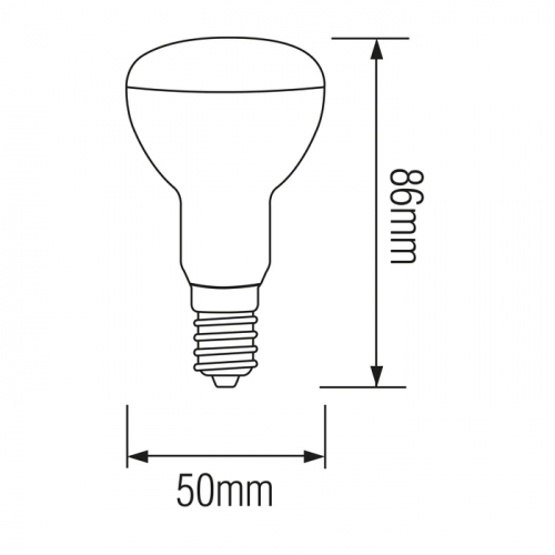 LED лампа Horoz REFLED-6 R50 6W E14 4200K 001-040-0006-031