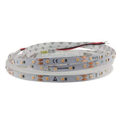 LED лента Rishang SMD2835 60шт/м 4.8W/м IP20 12V 2700K RV0860TA-A 19451