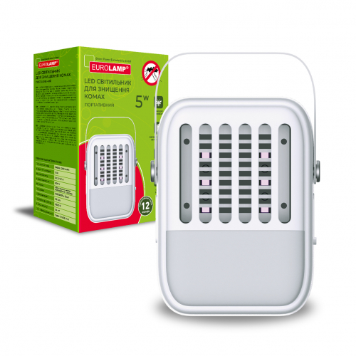 Светильник для уничтожения насекомых Eurolamp аккумуляторный 5W IP20 TypeC MK-5W(LIGHT)B