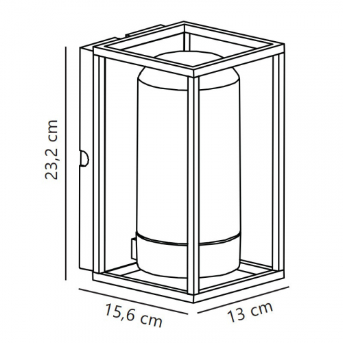 Вуличний світильник Nordlux Griffin E27 IP44 2218131047