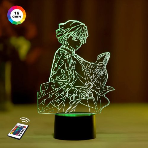 3D світильник "Зіницю Агацума" з пультом+адаптер+батарейки (3ААА) 98478754HH