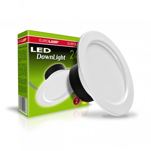 LED светильник Downlight Eurolamp 24W 4000K LED-DLR-24/4(Е)
