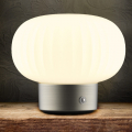 Настільна LED лампа Goldlux Latte 1.8W аккумуляторная 2700K IP20 срібло 329844