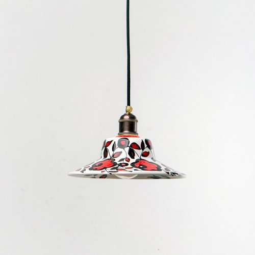 Подвесной светильник керамический с росписью PikArt 4256-6