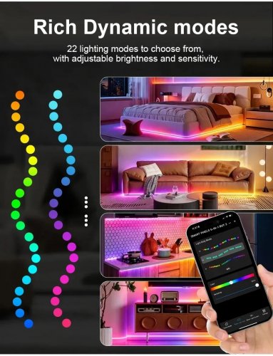 Контроллер универсальный Prolum RGB SPI 5in1 X7 Wi-Fi 12А 12-24V HomeLink 404035