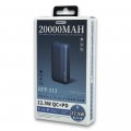 Портативное зарядное устройство УМБ повербанк Remax Tinyl Series 20Вт+22.5Вт PD+QC 20000MAH BLUE RPP-213