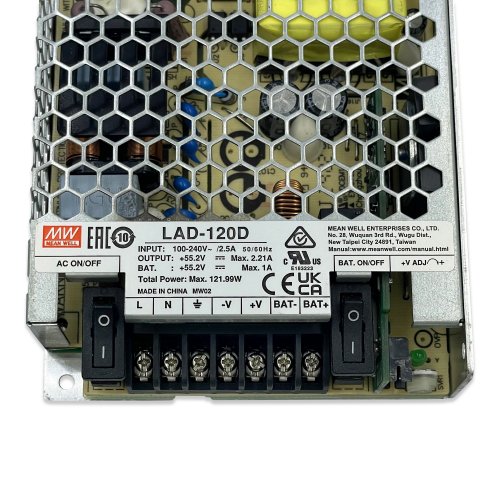 Блок питания Mean Well 121.99W 55.2V 1.21A IP20 LAD-120D