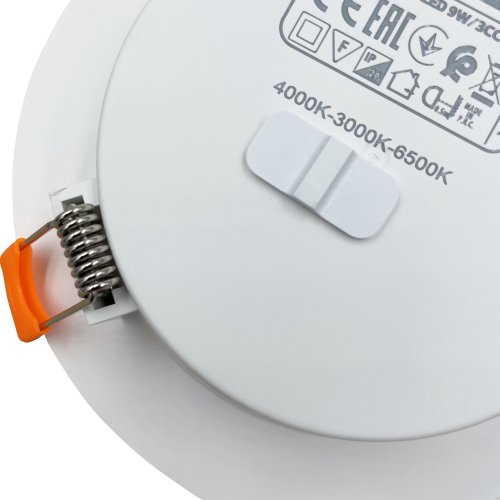 Точковий LED світильник Horoz ALEXIS-9 9W 3000/4000/6500К білий 016-087-0009-010