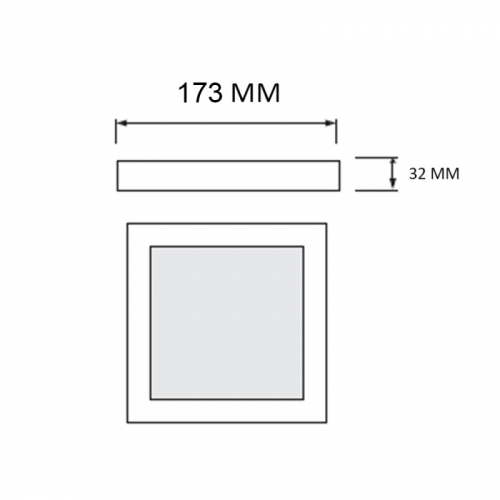 Точковий LED світильник Horoz SELENA-18 18W 3000/4000/6500К чорний 016-084-0018-020