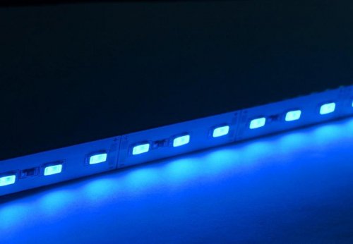 LED линейка Biom Premium SMD5630 22W 12V синяя 12596