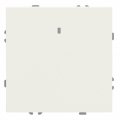 Выключатель Ardero EV111L-W Soft с подсветкой белый 8690