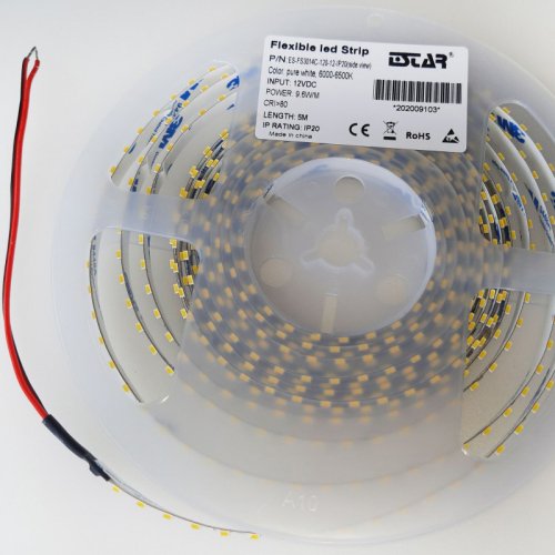 LED лента Estar SMD3014 120шт/м 12W/м IP20 12V (5500-6000K)