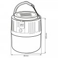 LED светильник уличный Goldlux K1 на солнечной батарее 3W 7000К IP44 330123