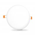 Точковий LED світильник безрамковий круглий Videx 24W 4100K VL-DLFR-244