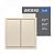 Выключатель Ardero EV112V-C Soft двухклавишный шампань 8726