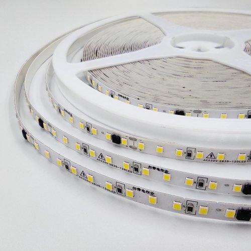 LED лента Biom Professional SMD2835 120шт/м 8W/м IP44 220V (3000K) BPS-G3-20-220-2835-120-WW 25250