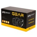 ИБП непрерывного действия Gear 600VA 360W LCD plastic RJ45+USB GU-600PLCD ИБП непрерывного действия Gear 600VA 360W LCD plastic RJ45+USB GU-600PLCD