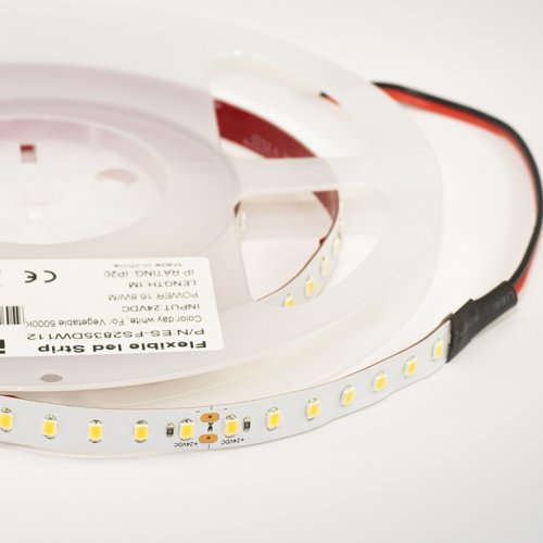 LED лента Estar SMD2835 112шт/м 16,8W/м IP20 24V для овощей (5000К)