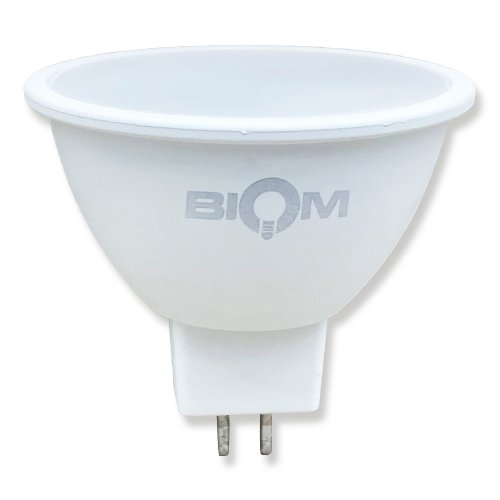 Світлодіодна LED лампа Biom MR16 7W GU5.3 4500K 12V BT-592