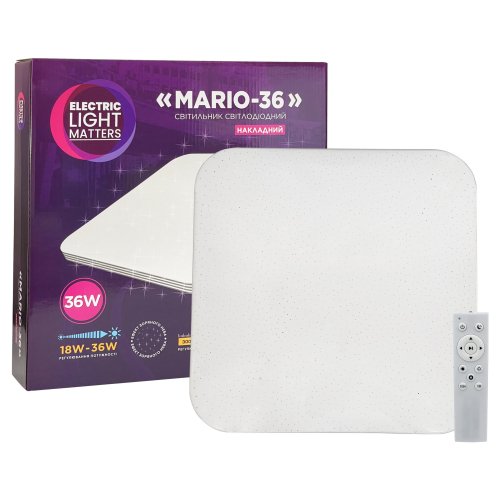 LED світильник ELM MARIO-36 36W 3000-6500К 1440-2880Lm 26-0107