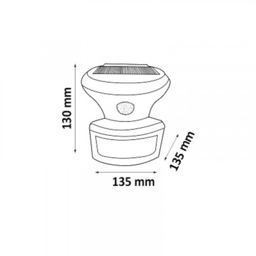 LED прожектор на солнечной батарее Goldlux 5W 6400К IP44 307729