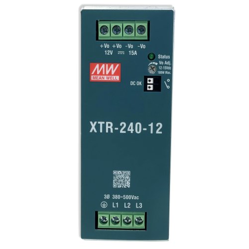 Блок живлення Mean Well 180W 15A 12V XTR-240-12