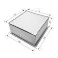 LED светильник грильято Svitlodar СГ10Вт 10W 5000К 120х120 мм 1017-2 S-gr-10W-120-5000-sgd