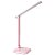 Настольный LED светильник Feron 9W 30LED розовый DE1725 5796