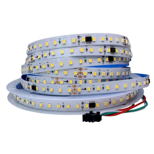 Адресна Smart LED стрічка LT SMD2835 120шт/м 12W/м IP20 24V (4200K) 93113