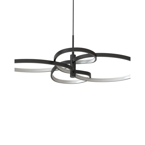 LED світильник підвісний Goldlux Ribbon 37W 4000K чорний 335982