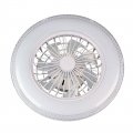 LED светильник накладной Goldlux Egypt с пультом 48W 3000K/4000K/6500K с вентилятором белый 341297