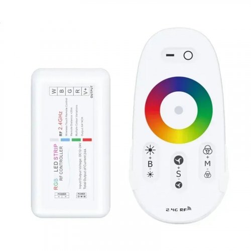 Контроллер с пультом Prolum RGBW RF 18A 12-24A сенсорный 402027