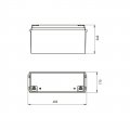 Акумуляторна батарея літієва Euroelectric LiFePO4 25.6V 100Ah Battery-25.6/100(LiFePO4)