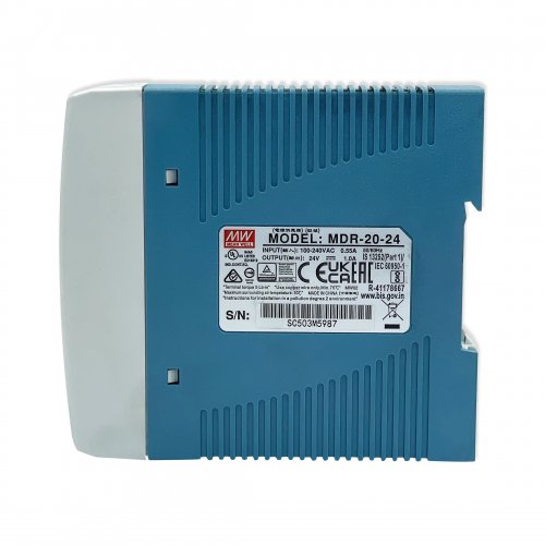Блок питания Mean Well на DIN-рейку 20W 1A 24V MDR-20-24
