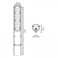 Уличный LED светильник Ardero SP3042 50W 6500K IP65 8242