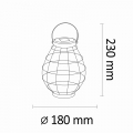 Настольная LED лампа Goldlux Koge аккумуляторная уличная 1600K IP44 на солнечной батареи 313249