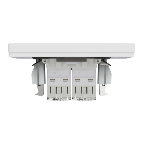 Розетка комп. двойная RJ45 кат.5е UTP Schneider Asfora Белый EPH4400121