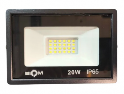 LED прожектор Biom 20W 6200К IP65 220V S6-SMD-20-Slim 28057