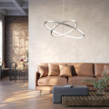 Люстра Goldlux Lea LED 2x35W 4000K никель 330017 Люстра Goldlux Lea LED 2x35W 4000K никель 330017