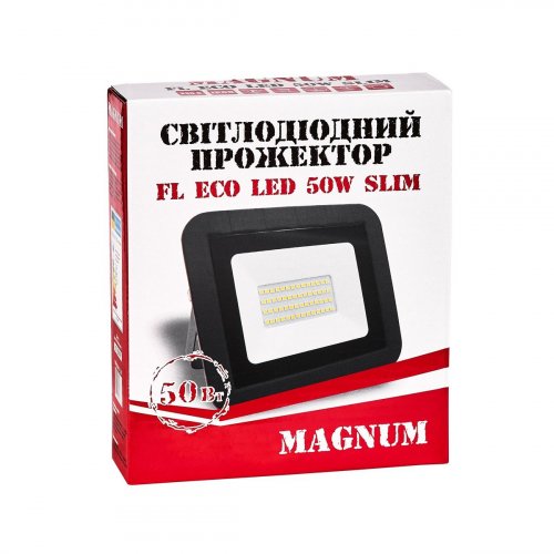 Світлодіодний прожектор MAGNUM FL ECO 50W 6500K IP65 90011661