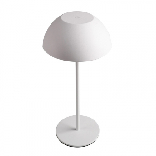 Настільна LED лампа Goldlux Tanzania акумуляторна вулична 1.8W 2700K IP44 USB біла 329936