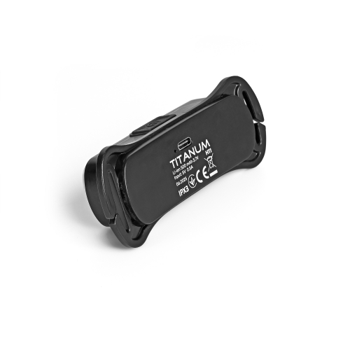 Налобный светодиодный аккумуляторный LED фонарь Titanum 400Lm 6000K IPX3 TLF-H11