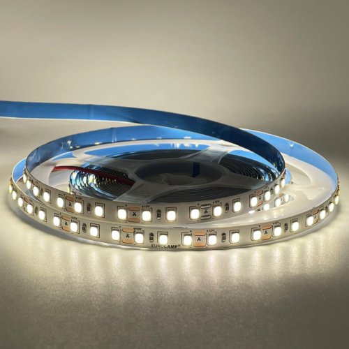 LED стрічка Eurolamp SMD2835 120шт/м 12W/м IP20 12V 4500K LED/ROLL-5m/4500K(120)12V