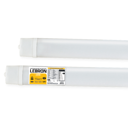 LED світильник лінійний Lebron L-Т8-LPP 36W 6200К 1150мм IP65 16-47-25-1