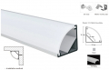 Комплект LEDBOX S профиль угловой алюминиевый анод. LP-SL054 с рассеивателем 17811-17812 Комплект LEDBOX S профиль угловой алюминиевый анод. LP-SL054 с рассеивателем 17811-17812