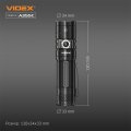 Портативний світлодіодний акумуляторний ліхтарик Videx A355C 4000Lm 5000K IP68 VLF-A355C