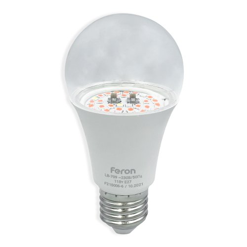 LED фитолампа Feron LB-709 11W E27 (40140) 7220