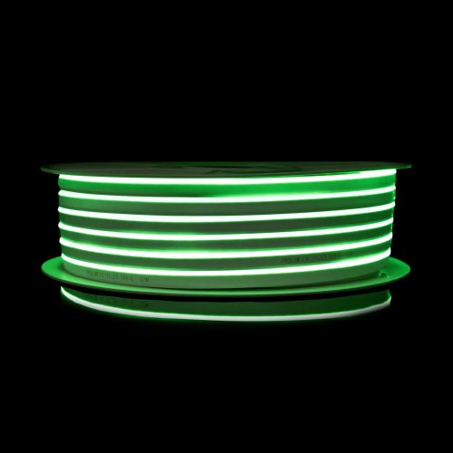 Светодиодный неон Prolum FX SMD2835 6x12 120шт/м 12W/м IP68 12V зеленый 120051