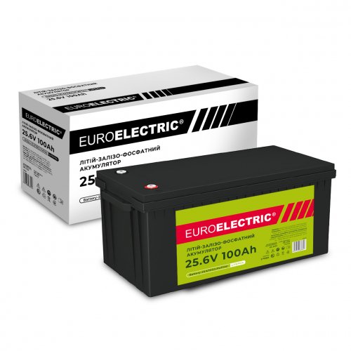 Акумуляторна батарея літієва Euroelectric LiFePO4 25.6V 100Ah Battery-25.6/100(LiFePO4)