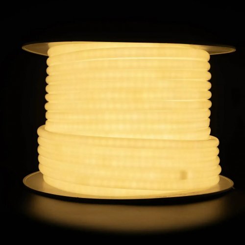 Світлодіодний неон Prolum круглий RN SMD2835 D13 120шт/м 10W/м IP68 220V теплий 160029